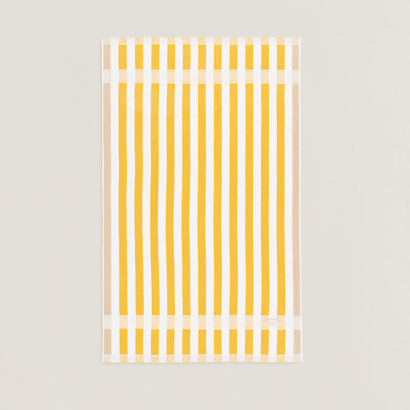 【海風を感じる一枚】HERMES ビーチタオル ≪Yachting Raye≫ Yachting Raye beach towel, small model | Hermès USA